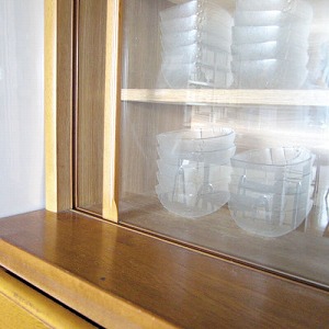 ビニール 堀込上レール ダークブラウン 3x1820 商品画像4
